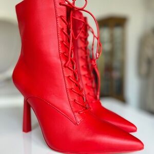 Leather Aldo Booties